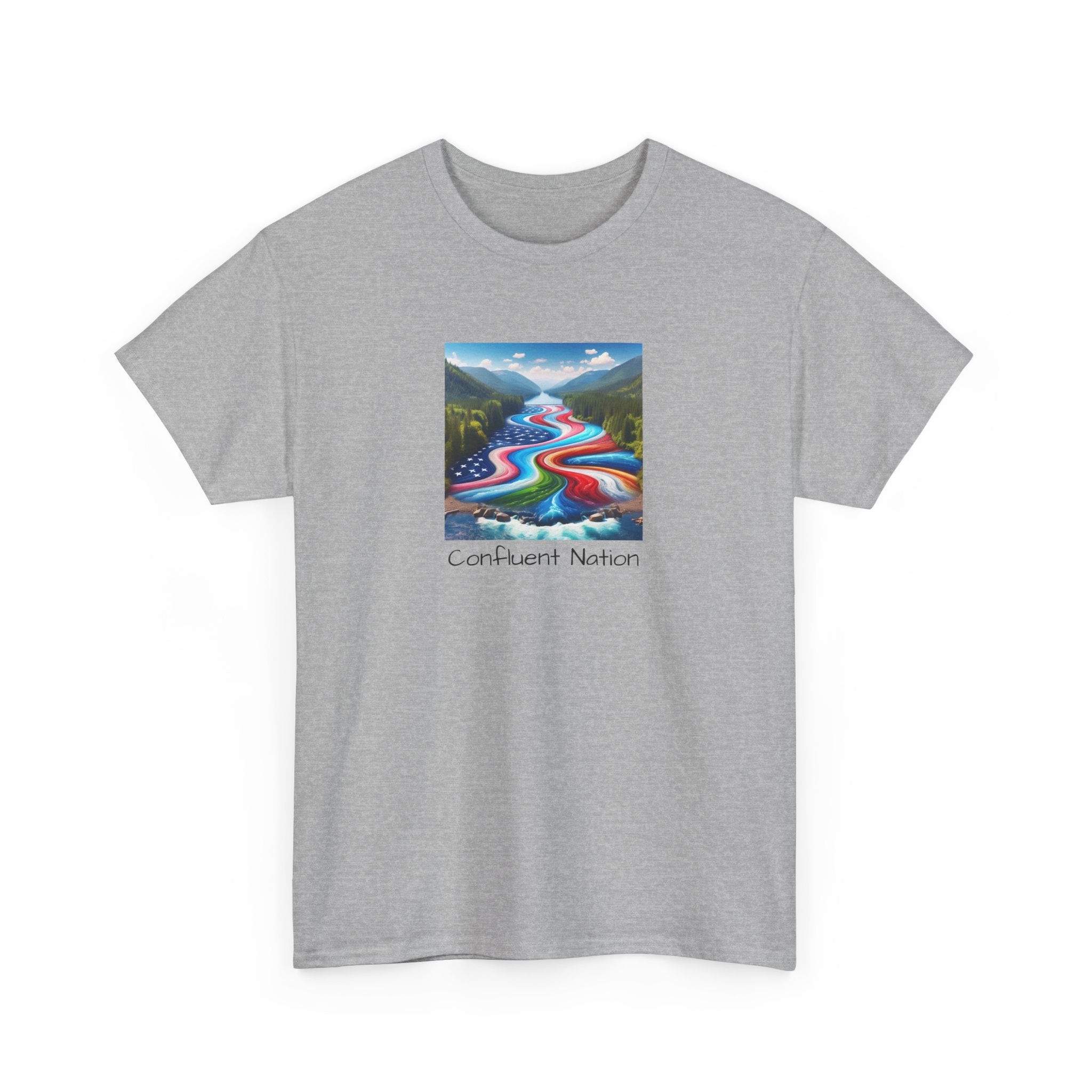 River Convergence Graphic Tee