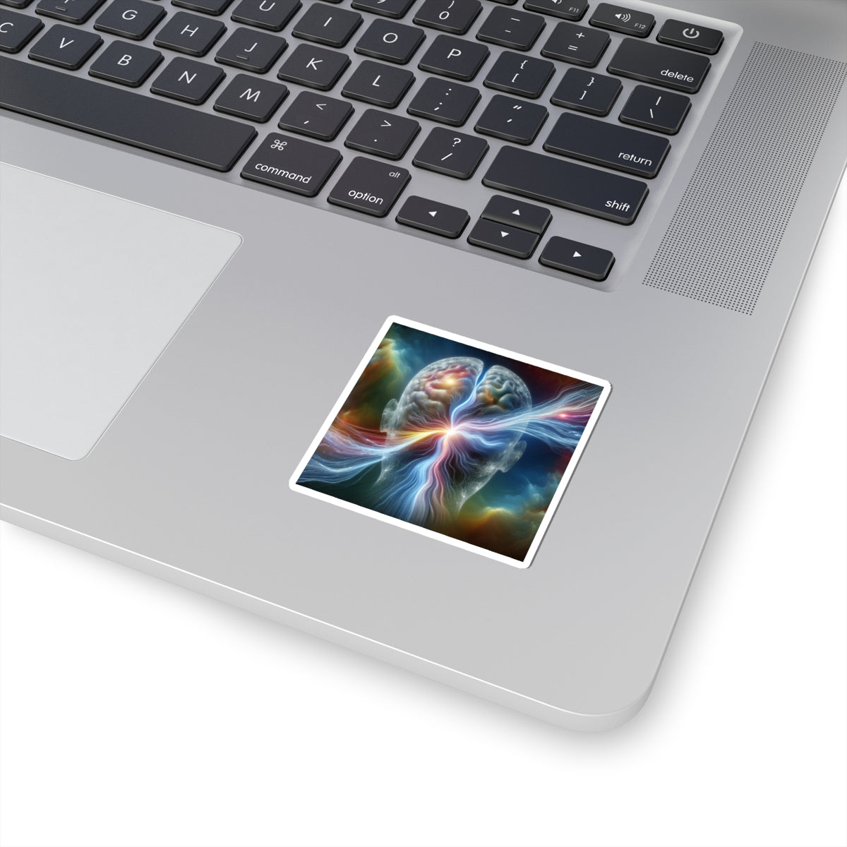 Sticker Set - Thought in Brain Creates Spectacular Light Display