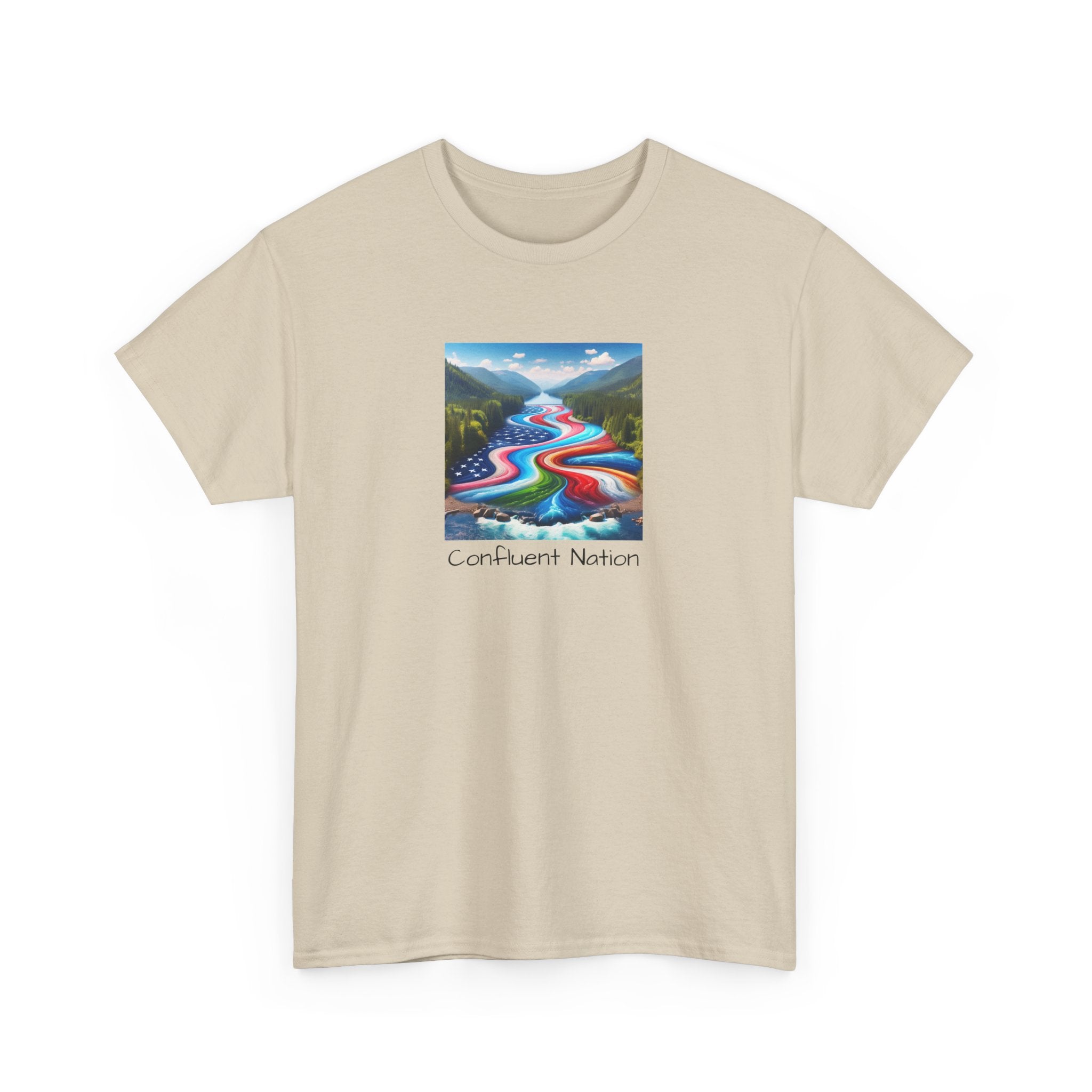River Convergence Graphic Tee