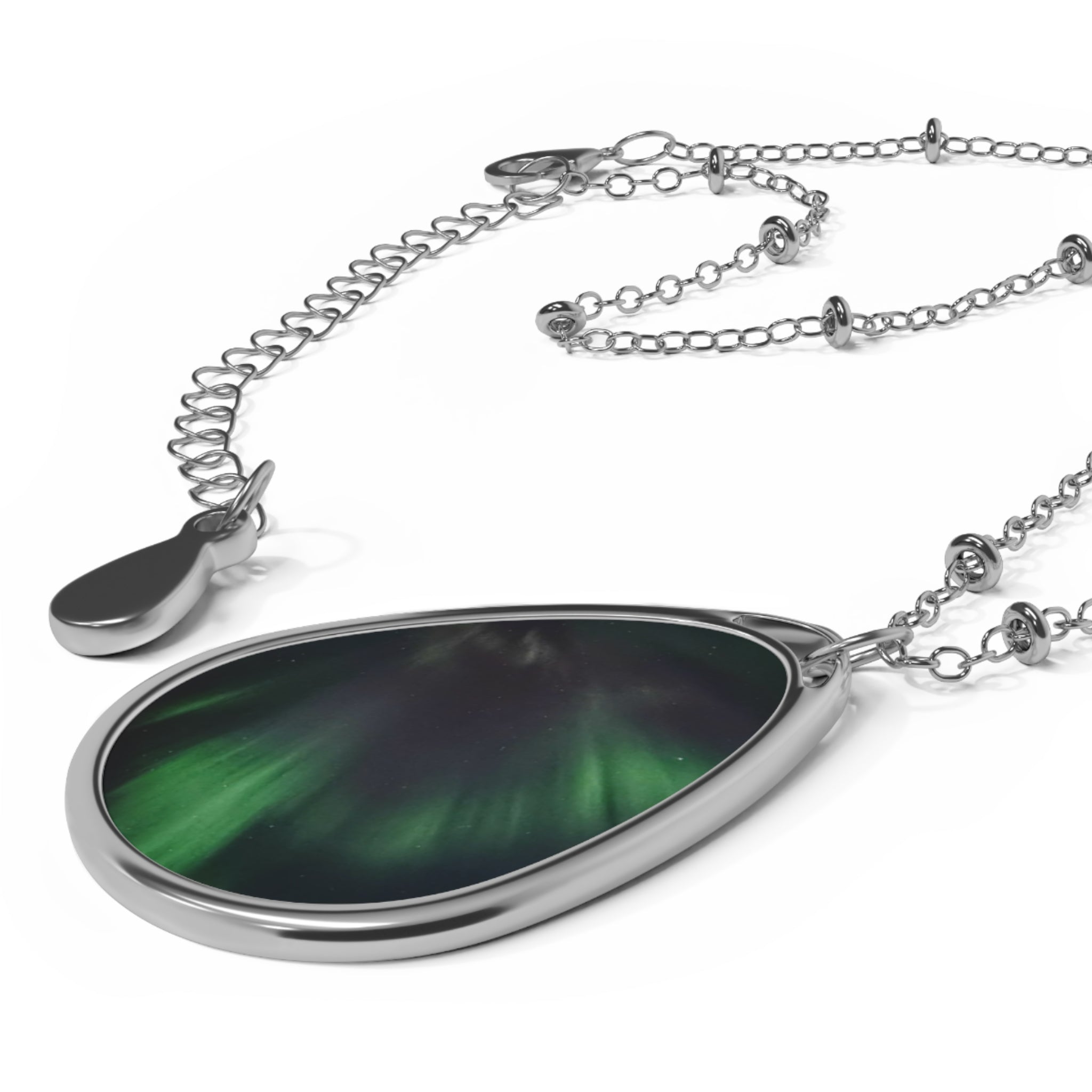 Northern Lights Oval Necklace