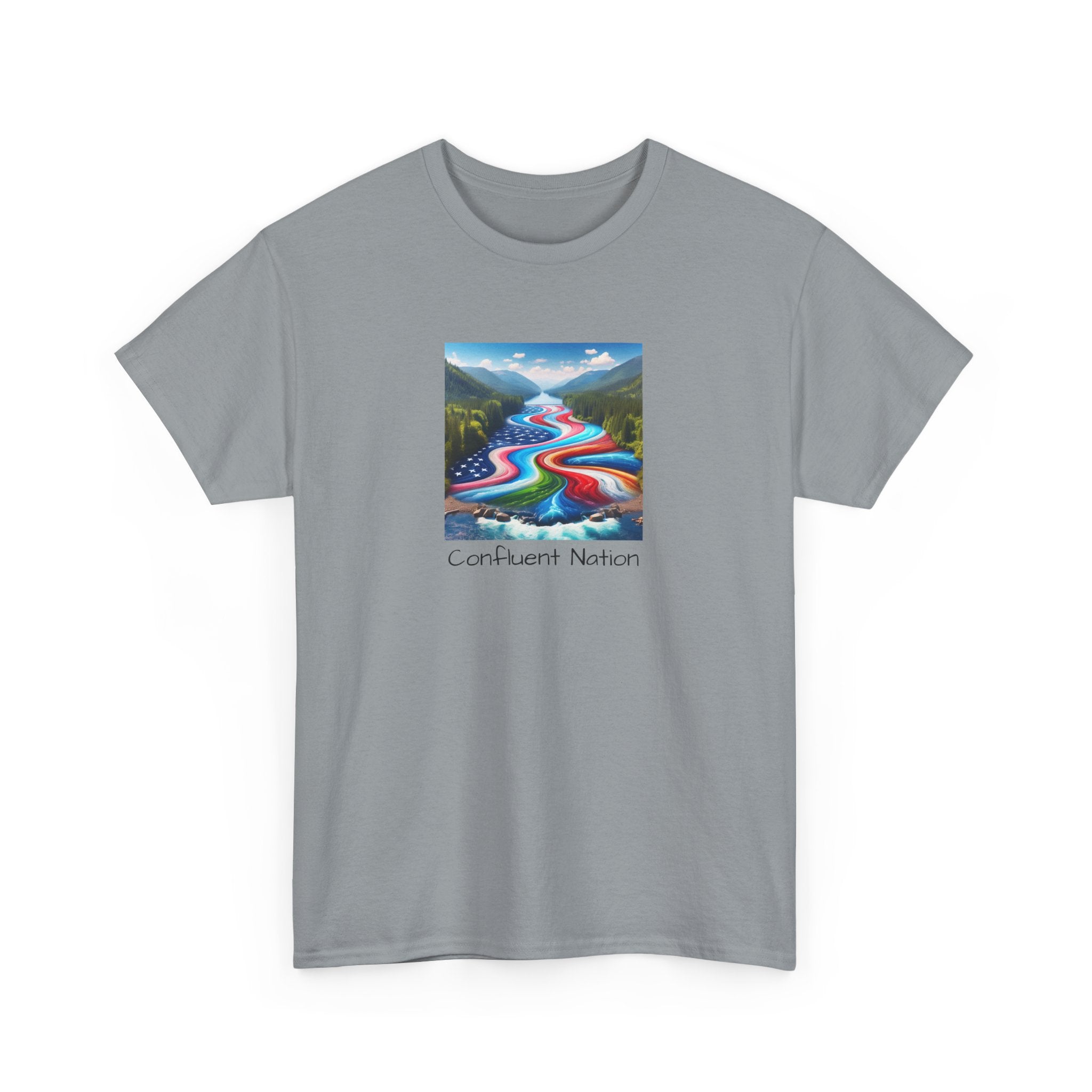 River Convergence Graphic Tee