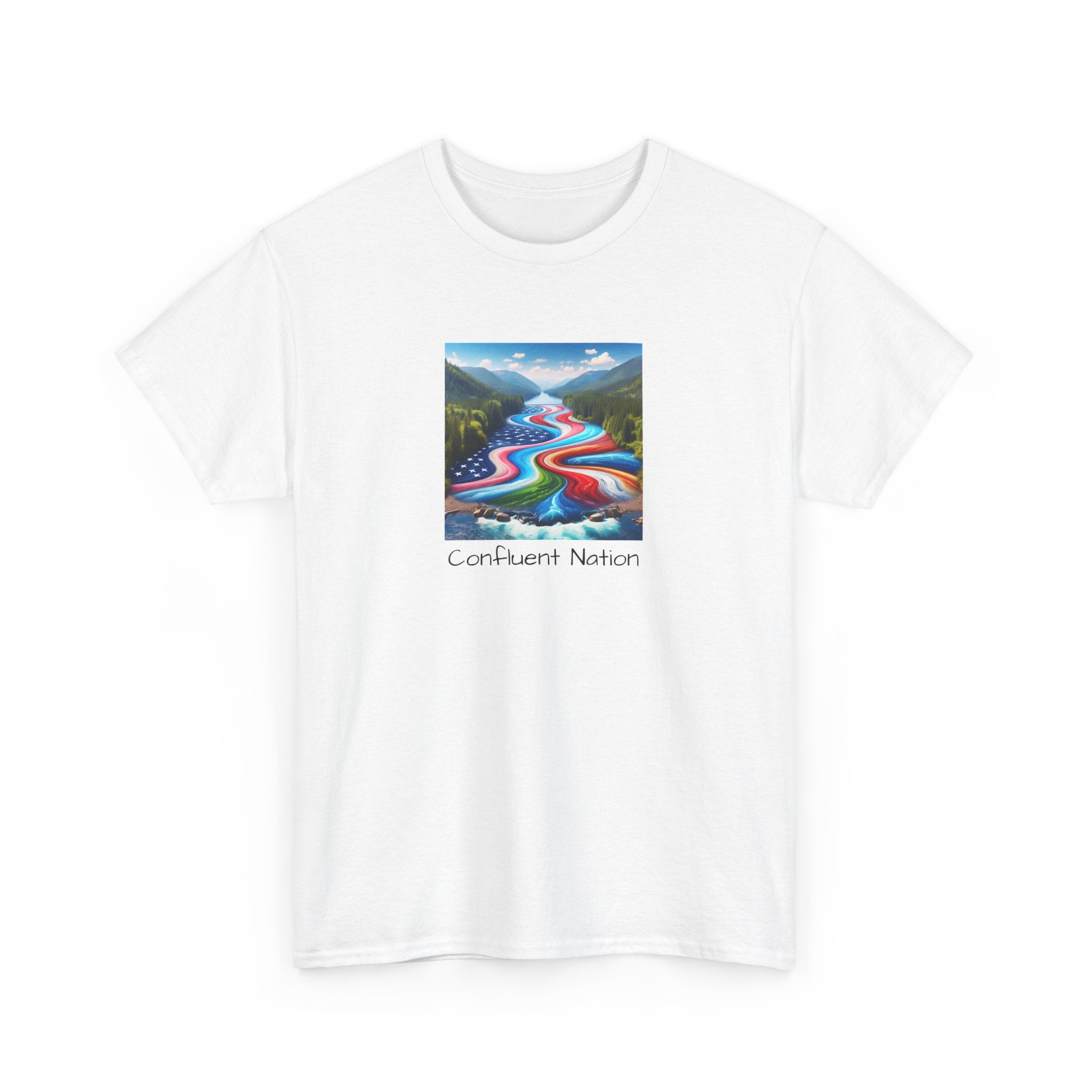 River Convergence Graphic Tee