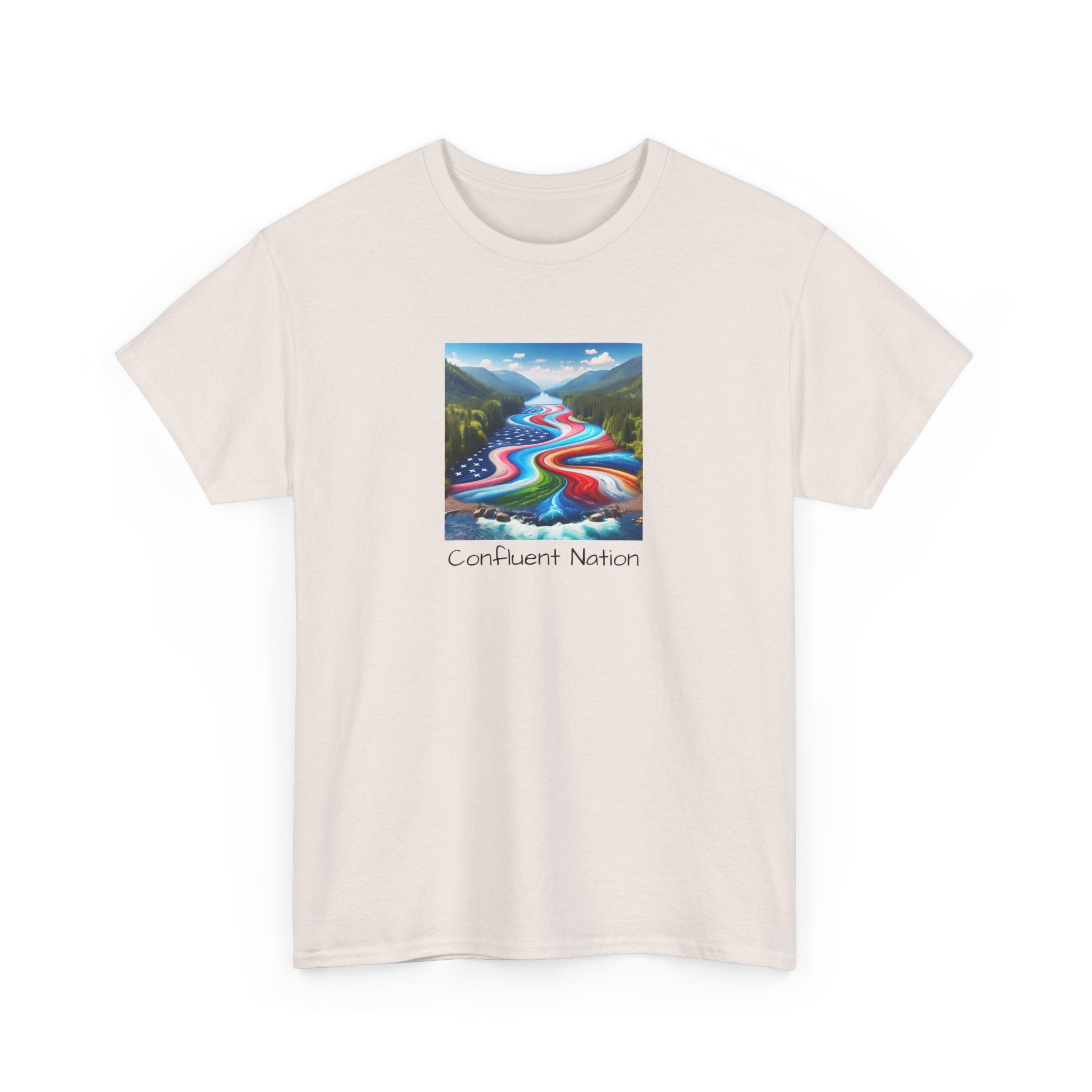 River Convergence Graphic Tee