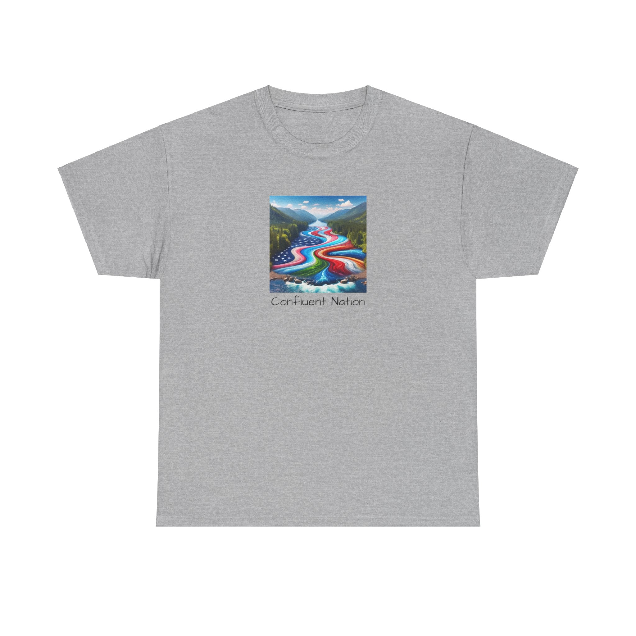River Convergence Graphic Tee