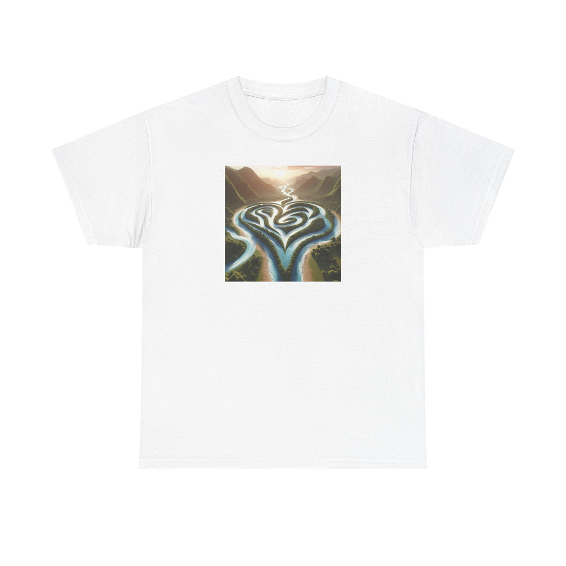 River Convergence Graphic Tee