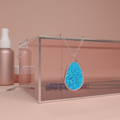 Water Oval Necklace