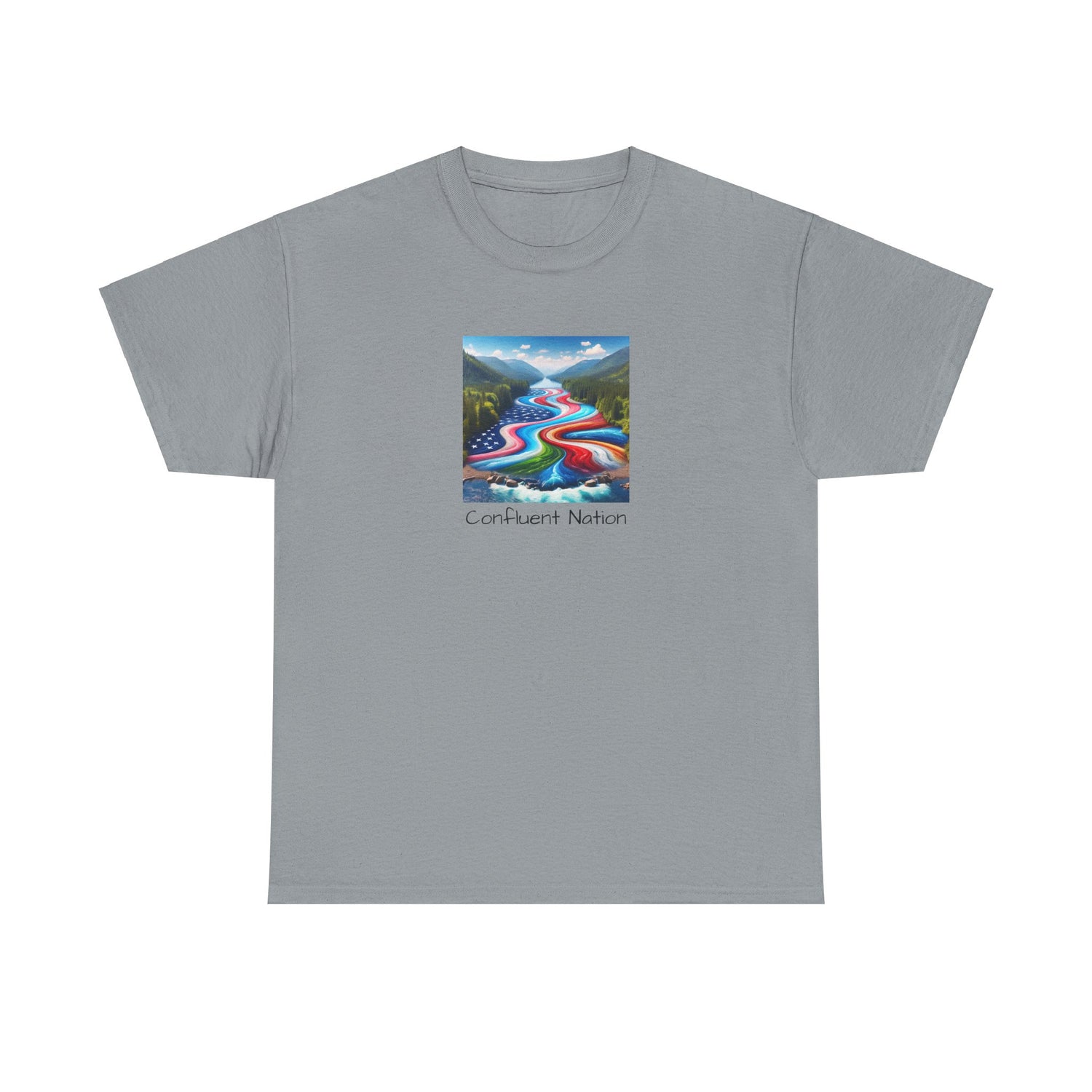 River Convergence Graphic Tee