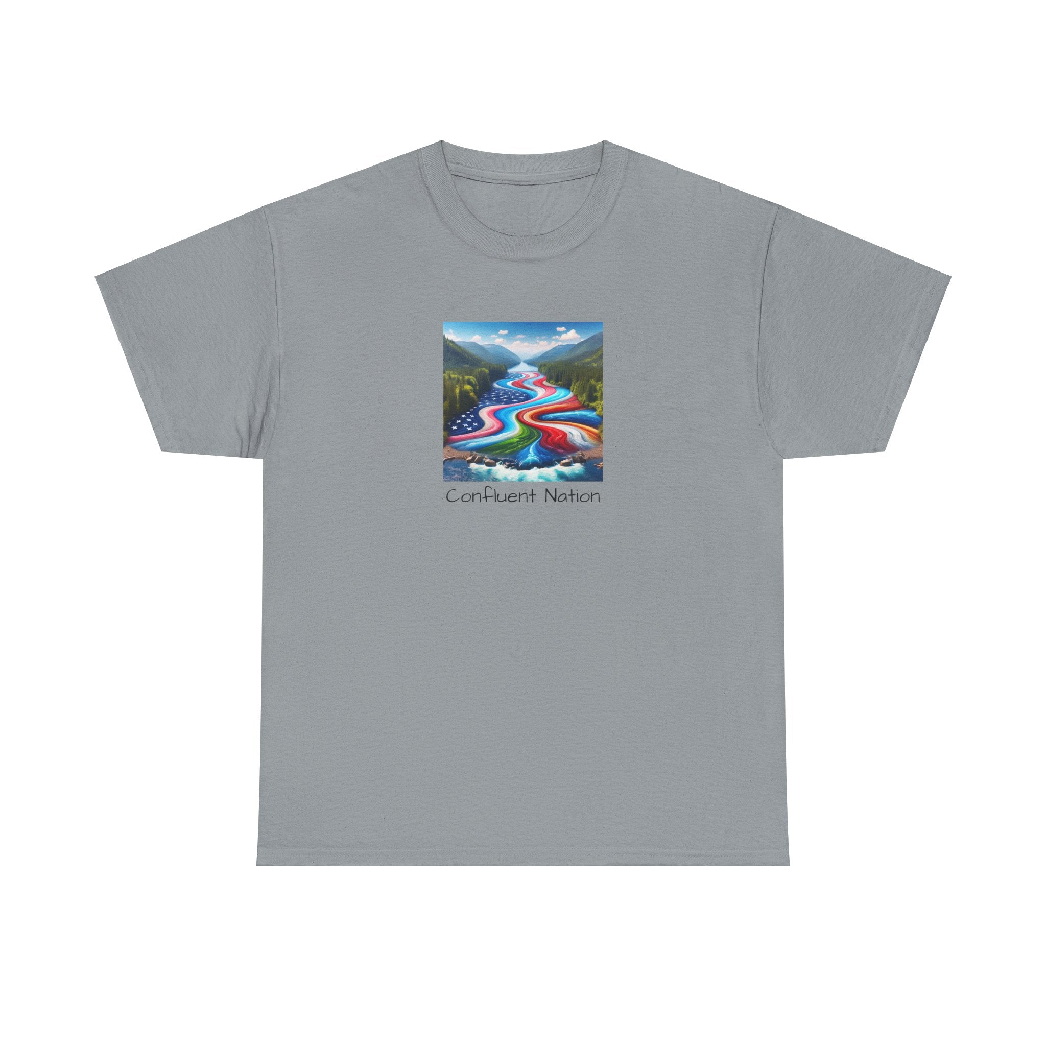 River Convergence Graphic Tee