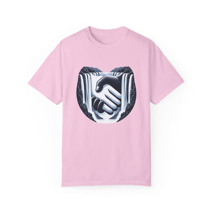 Shaking Hands Unisex T-shirt