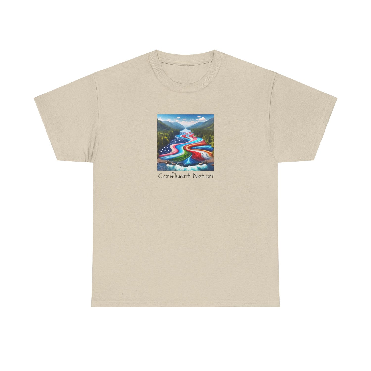River Convergence Graphic Tee