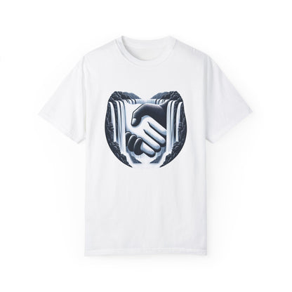 Shaking Hands Unisex T-shirt