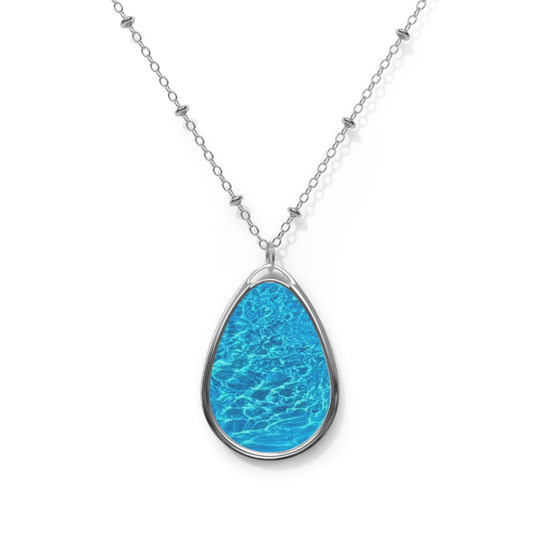 Water Oval Necklace