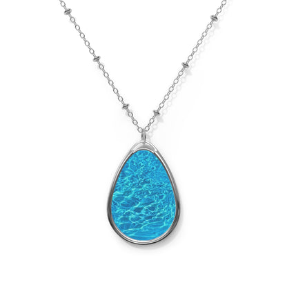 Water Oval Necklace
