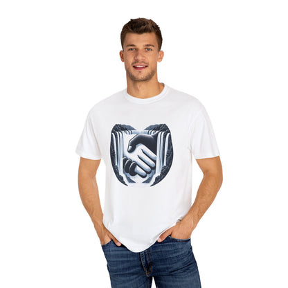 Shaking Hands Unisex T-shirt