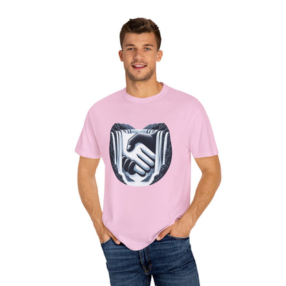 Shaking Hands Unisex T-shirt