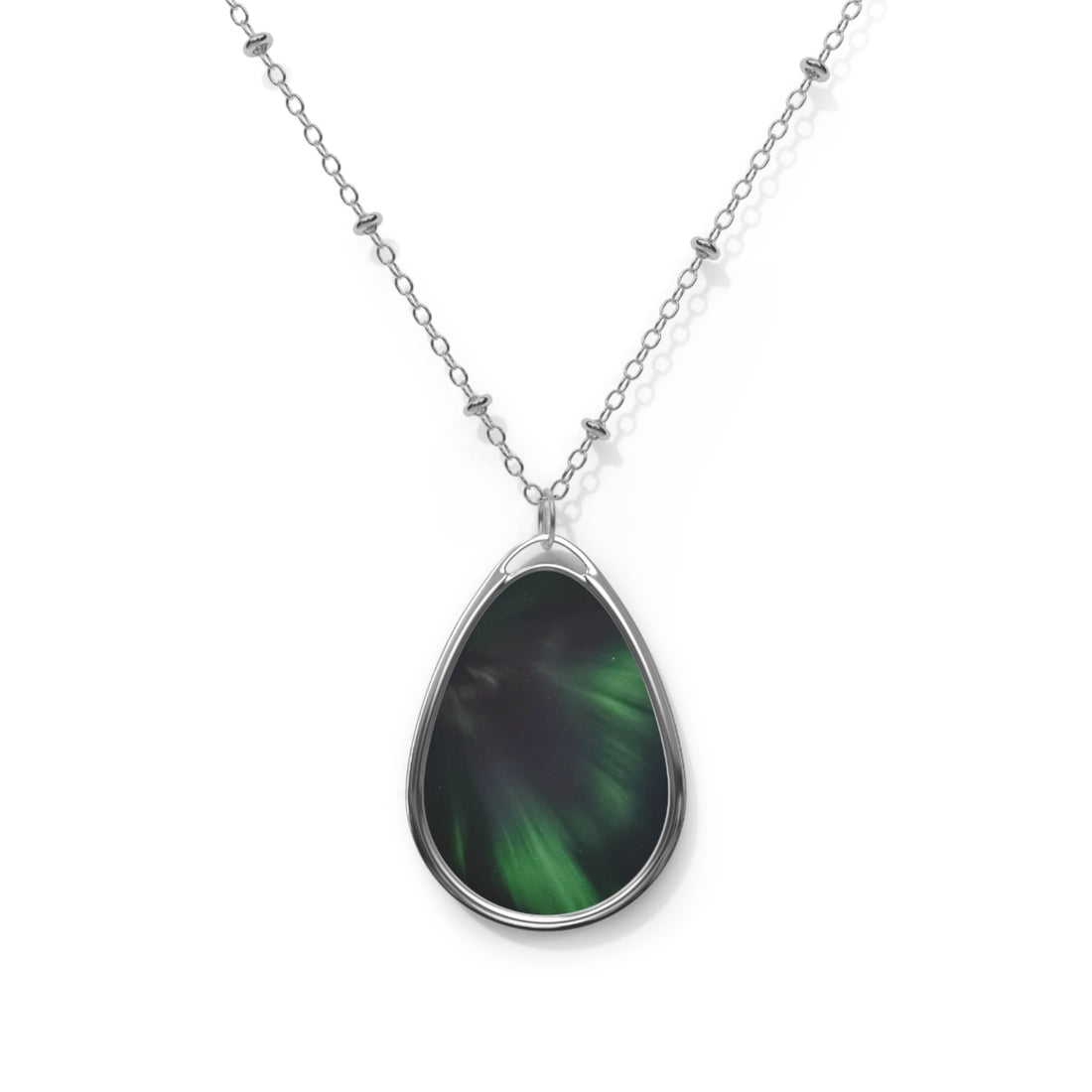 Northern Lights Oval Necklace