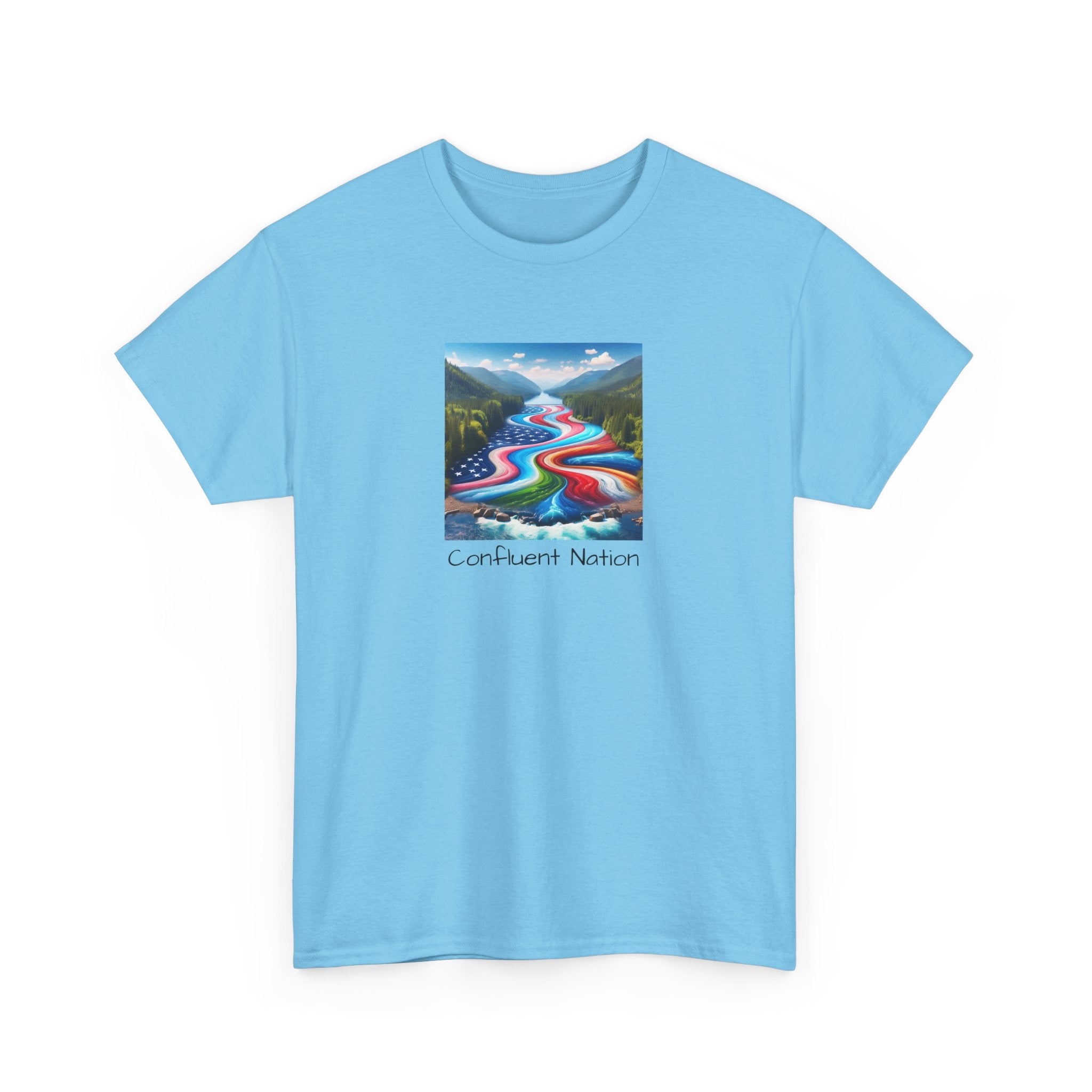 River Convergence Graphic Tee