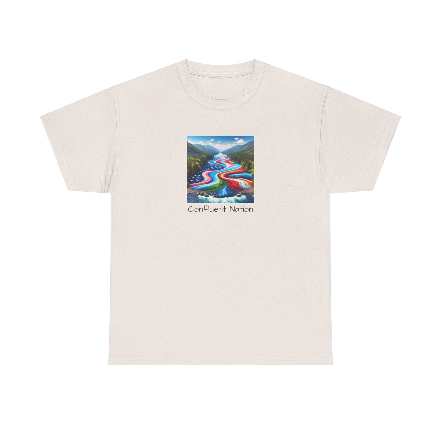 River Convergence Graphic Tee