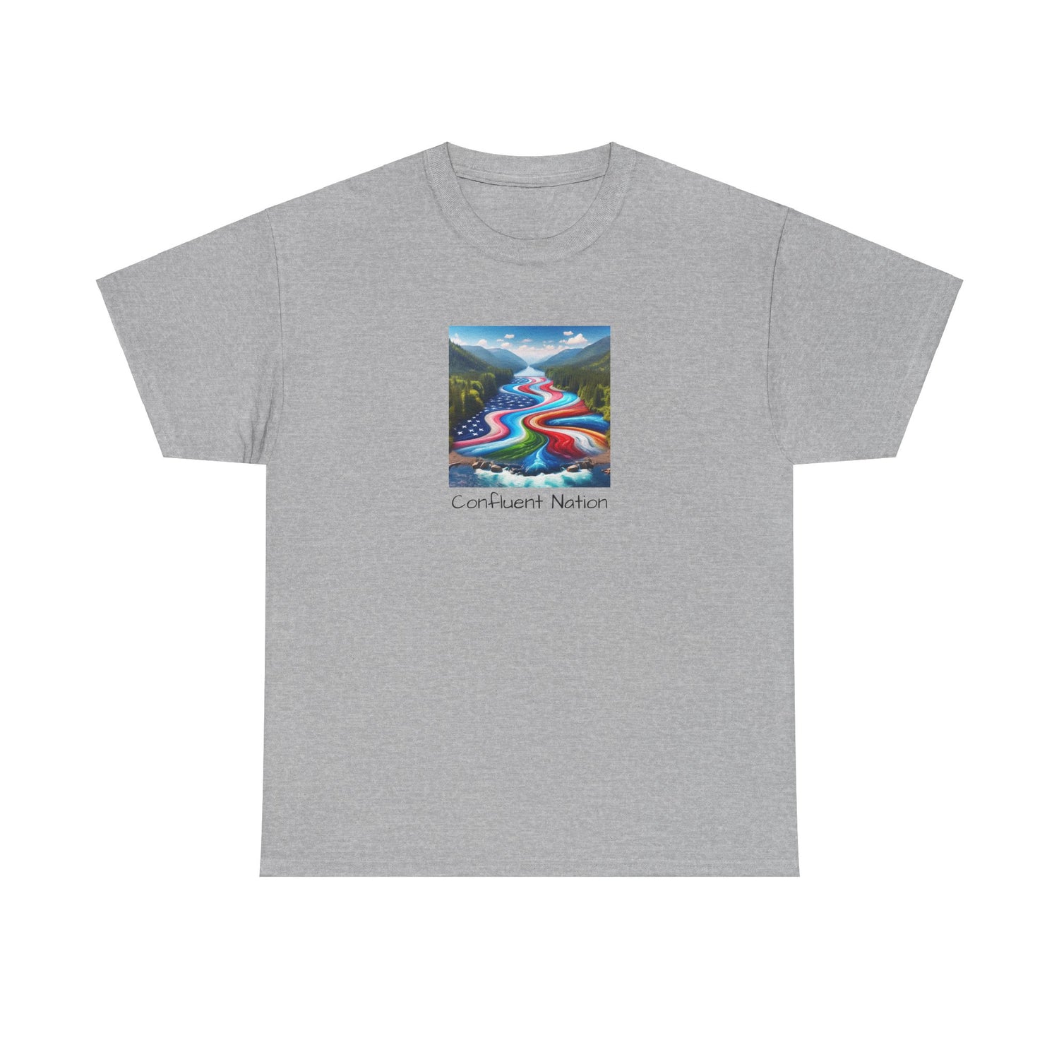 River Convergence Graphic Tee
