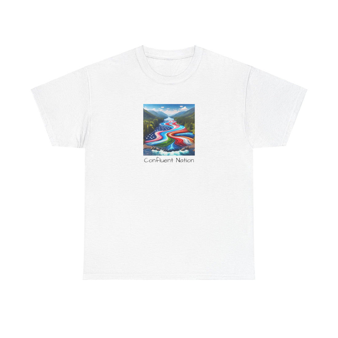 River Convergence Graphic Tee